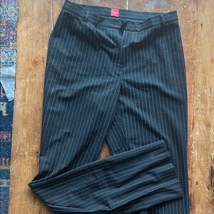 Y2K Vintage Olsen Europe Pinstripe Stretch Pants | US 8